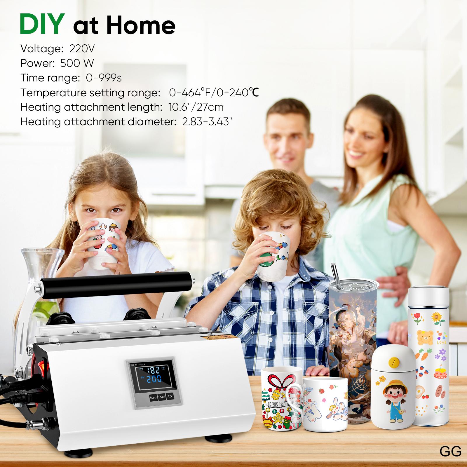 11-30Oz Cup Tumbler Heat Press Touchscreen DIY Gift Ceramic Mug Heat Presser Sublimation Transfer Auto Printing Machine 11-30Oz Cup Tumbler Heat Press Touchscreen DIY Gift Ceramic Mug Heat Presser Sublimation Transfer Auto Printing Machine