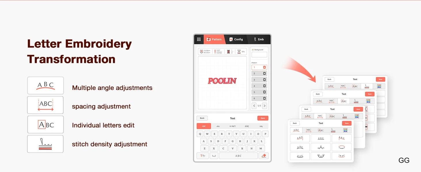 Ηλεκτρονική Κεντητική Μηχανή με Μεγάλη Επιφάνεια Κεντήματος, Σετ Κλωστές, Σταθεροποιητή & Καρούλι Ηλεκτρονική Κεντητική Μηχανή με Μεγάλη Επιφάνεια Κεντήματος, Σετ Κλωστές, Σταθεροποιητή & Καρούλι