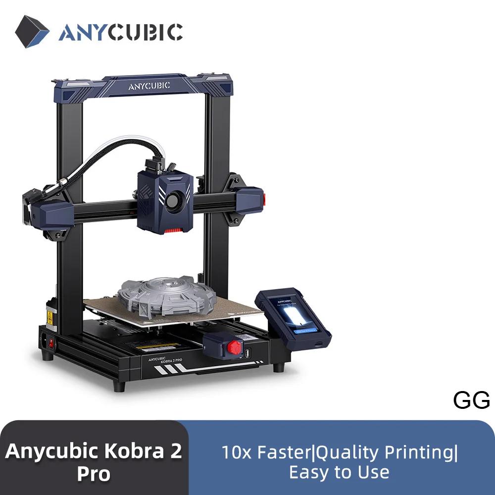 ANYCUBIC Kobra 2 Pro 500mm/s Maximum Printing Speed FDM 3d Printer 25-Point Automatic Leveling With 9.8 x8.7 x 8.7in Print Size ANYCUBIC Kobra 2 Pro 500mm/s Maximum Printing Speed FDM 3d Printer 25-Point Automatic Leveling With 9.8 x8.7 x 8.7in Print Size