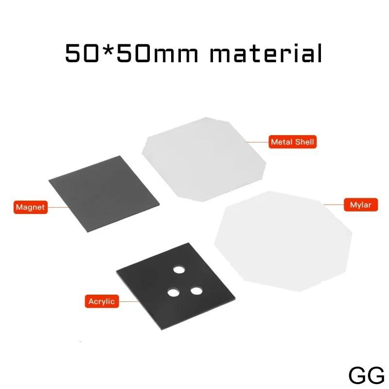 50x50mm Rotating Manual Making Square Refrigerator Badge Machine Refrigerator Magnets/Badge Pins Suitable As A Gift for Children 50x50mm Rotating Manual Making Square Refrigerator Badge Machine Refrigerator Magnets/Badge Pins Suitable As A Gift for Children