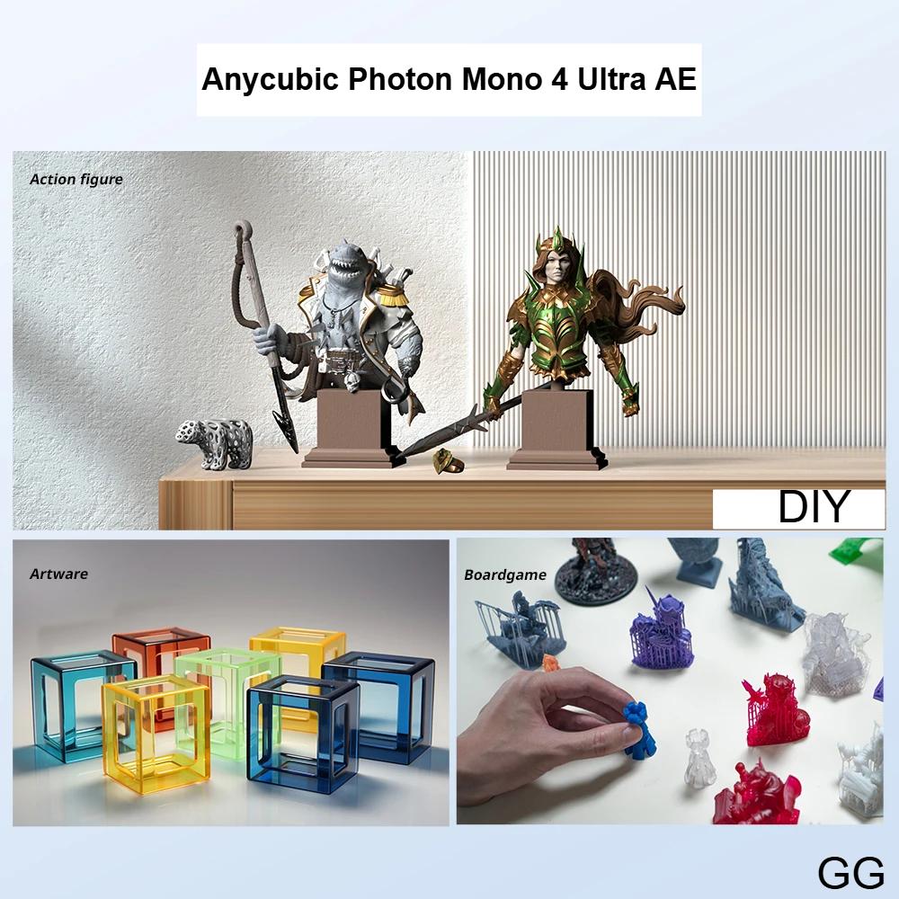 ANYCUBIC Photon Mono 4 Ultra AE Έκδοση Εκτυπωτής 3D LCD 7″ με Οθόνη 10K Υψηλής Ανάλυσης και Τεχνολογία Εκτύπωσης UV Ρητίνης ANYCUBIC Photon Mono 4 Ultra AE Έκδοση Εκτυπωτής 3D LCD 7