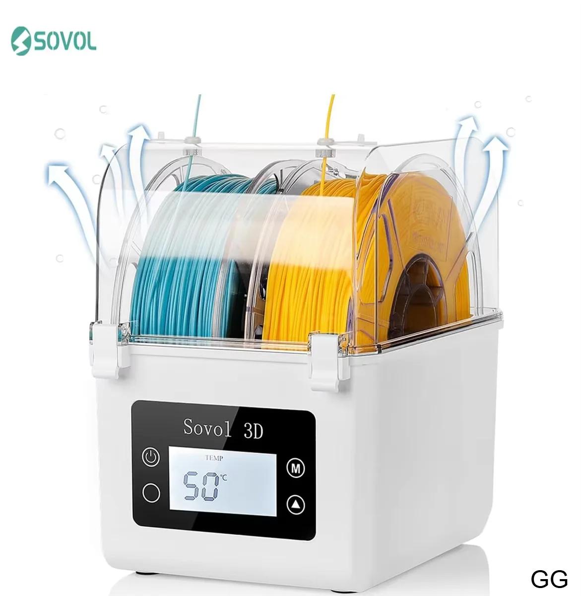 Sovol Ξηραντής Νημάτων για 2 Καρούλια με Βάση Sovol Ξηραντής Νημάτων για 2 Καρούλια με Βάση